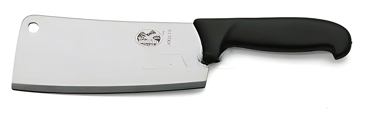 Сокирка кухонна Victorinox Fibrox 18 см, чорна