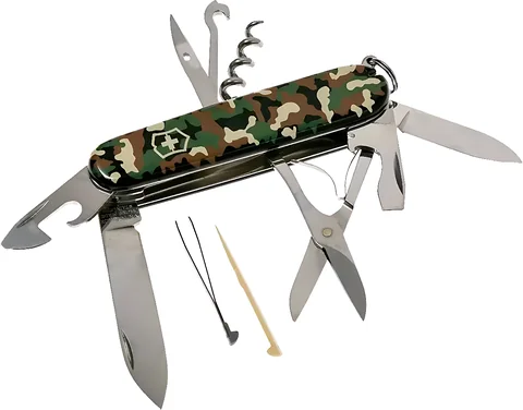 Ніж Victorinox Swiss Army Climber "Green camouflage" — фото 4