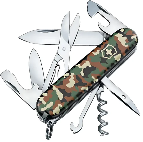 Ніж Victorinox Swiss Army Climber "Green camouflage" — фото 5