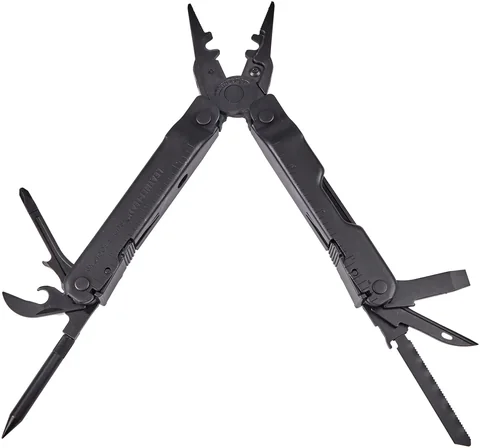 Мультиінструмент Leatherman Super Tool 300 EOD Black, нейлоновий чохол Molle (чорний)