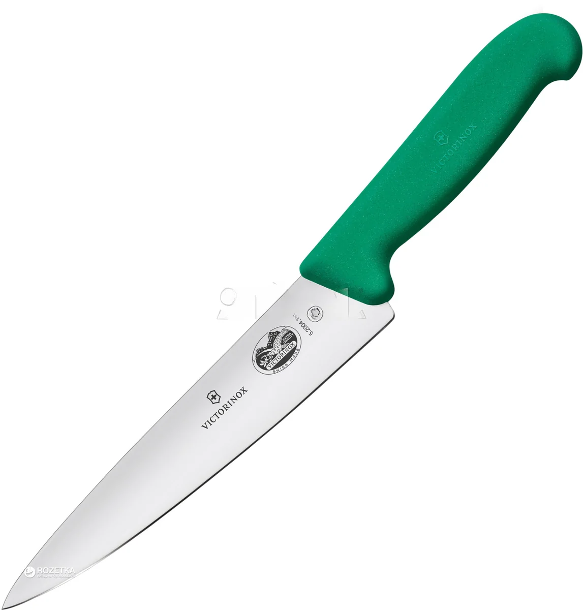 Ніж кухонний обробний Victorinox Fibrox 15 см, зелений