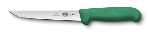 Ніж кухонний обваловувальний Victorinox Fibrox 15 см, зелений