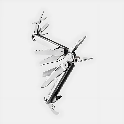 Мультиінструмент LEATHERMAN WAVE PLUS, BLACK & SILVER — фото 2