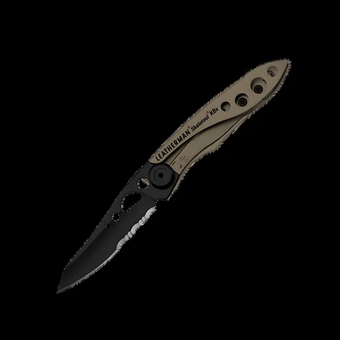 Ніж LEATHERMAN SKELETOOL KBx, COYOTE BLACK — фото 4
