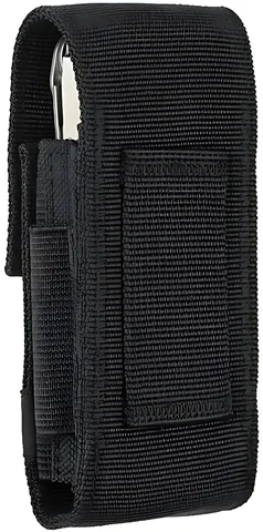 Чохол LEATHERMAN - Medium 4.25", чорний нейлон з кишеньками-гумками — фото 7