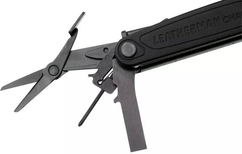 Мультиінструмент Leatherman Charge Plus Black, чохол нейлоновий Molle, метричні біти — фото 2