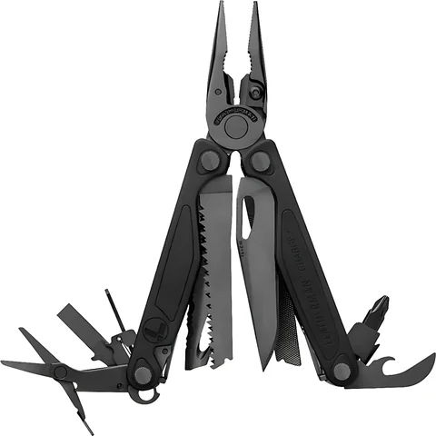 Мультиінструмент Leatherman Charge Plus Black, чохол нейлоновий Molle, метричні біти — фото 6