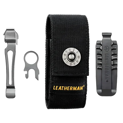 Мультиінструмент Leatherman Charge Plus Black, чохол нейлоновий Molle, метричні біти — фото 7