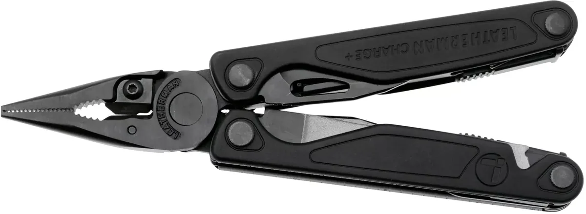 Мультиінструмент Leatherman Charge Plus Black, чохол нейлоновий Molle, метричні біти