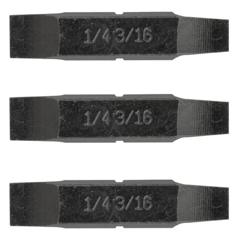 Набір Leatherman з трьох двосторонніх біт з плоскими викрутками 1/4 "& 3/16"