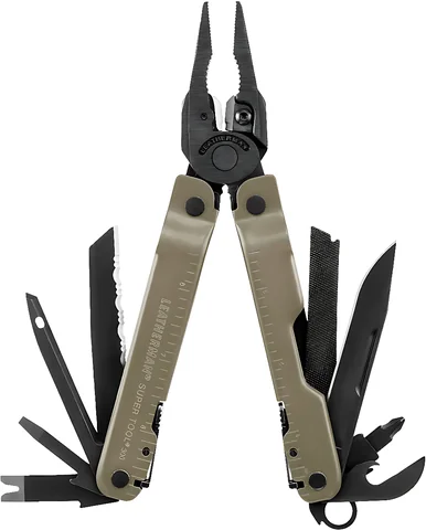 Мультиінструмент Leatherman Super Tool 300M Black, нейлон.чохол Molle (чорний), sight adjuster — фото 3