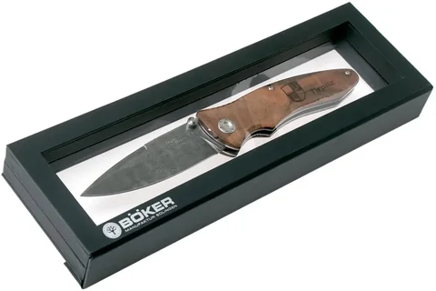 Ніж Boker "Tirpitz Damas Wood" — фото 8