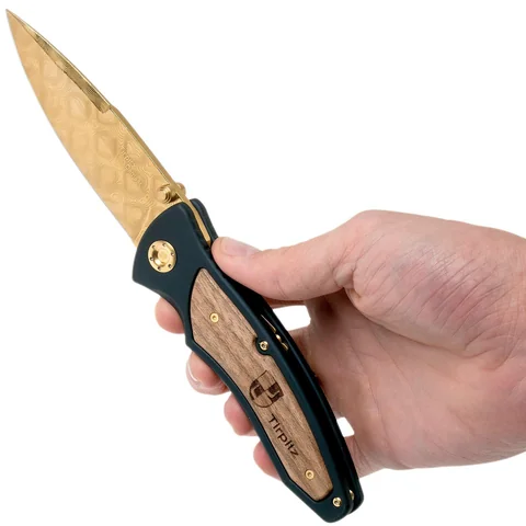 Ніж Boker "Tirpitz Damas Gold" — фото 2