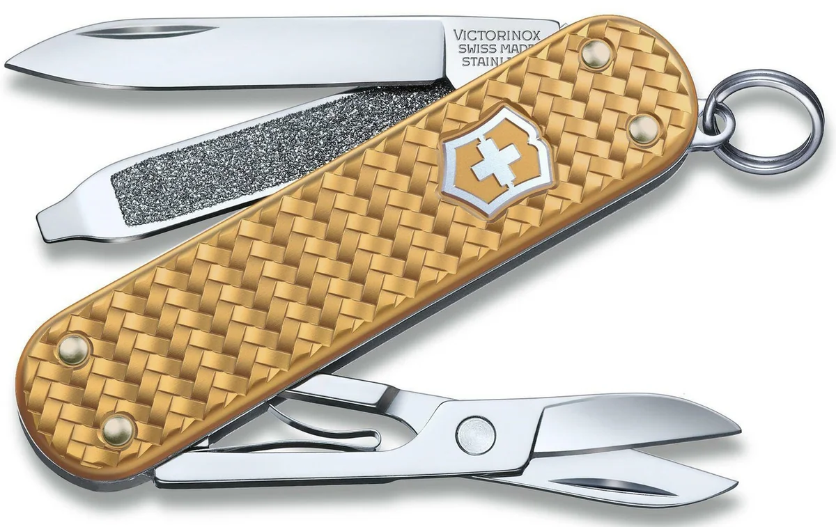 Ніж Victorinox Classic SD Precious Alox Brass Gold