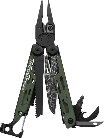 Мультиінструмент Leatherman Signal Green Topo — фото 8