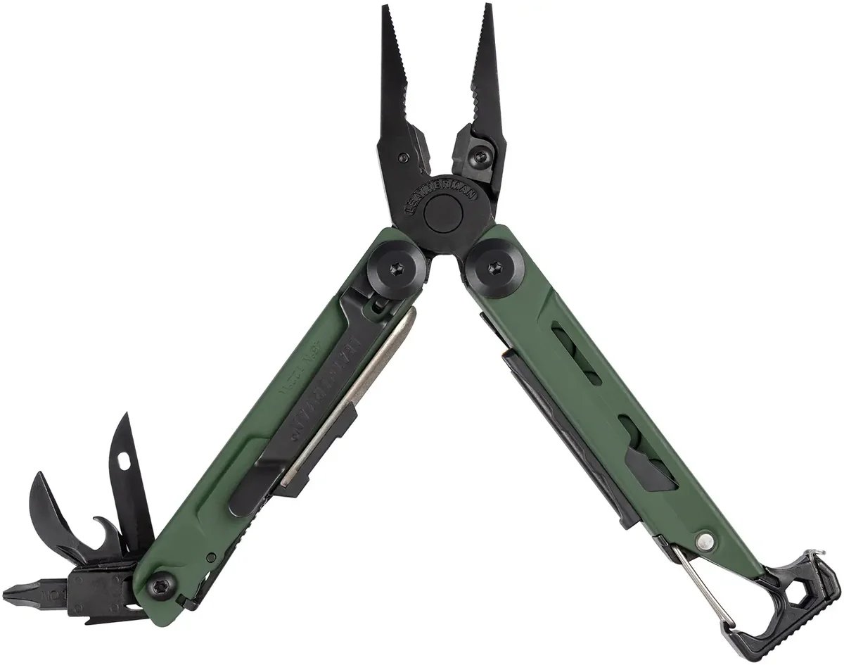 Мультиінструмент Leatherman Signal Green Topo