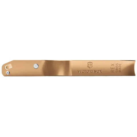 Овочечистка Victorinox REX Cinnamon, коричнева, одностороння гладка РК — фото 2