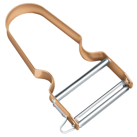 Овочечистка Victorinox REX Cinnamon, коричнева, одностороння гладка РК — фото 4