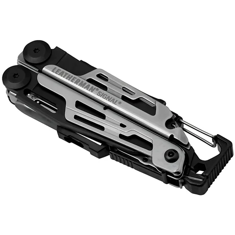 Мультиінструмент Leatherman Signal Black & Silver, нейлоновий чохол — фото 6