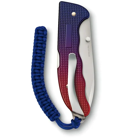 Ніж Victorinox Evoke Alox, синьо-червоний — фото 3