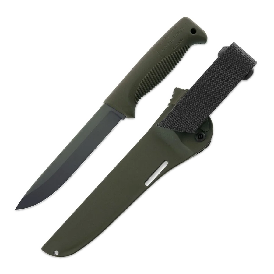 Нож Peltonen M95, покрытие cerakote OD, хаки, хаки композитный чехол