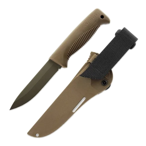 Ніж Peltonen M07, покриття cerakote FDE, coyote, coyote композитний чохол photo 2