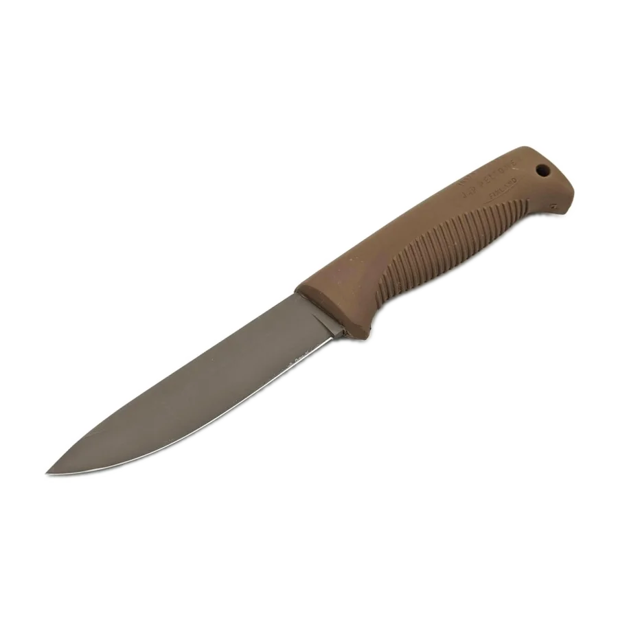 Ніж Peltonen M07, покриття cerakote FDE, coyote, coyote композитний чохол