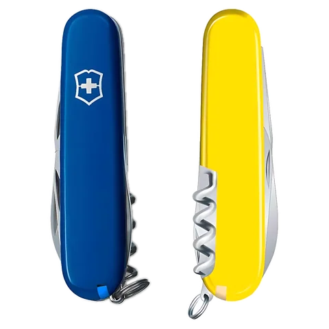 Ніж Victorinox Swiss Army Spartan Ukraine синьо-жовтий photo 6