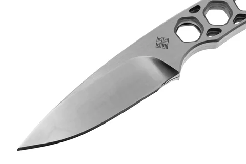 Набір з двох ножів Ocaso "Duo Desk Knife Spear Point" із підставкою з деревини горіха — фото 3