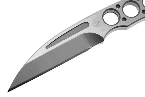 Набір з двох ножів Ocaso "Duo Desk Knife Wharncliffe" із підставкою з деревини горіха — фото 2