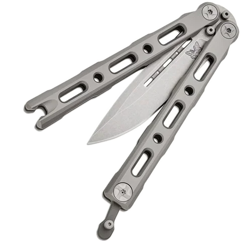 82 Ніж Benchmade "Laro", balisong, titanium photo 2