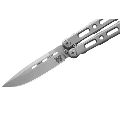 82 Ніж Benchmade "Laro", balisong, titanium photo 3