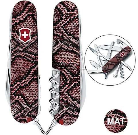 Ніж Victorinox Swiss Army Huntsman Design Принт Шкіра пітона photo 3