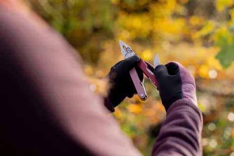 Мультиінструмент Leatherman Rebar Heathered Cranberry — фото 5