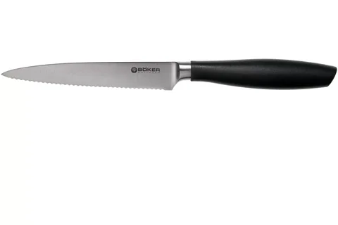 Серрейторний кухонний ніж для овочів Boker Core Professional