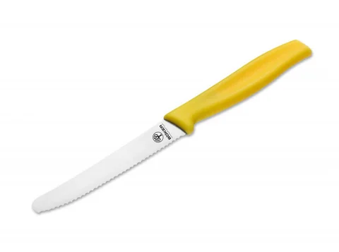 Серрейторний кухонний ніж Boker Sandwich Knife, жовтий