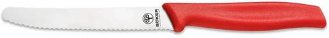 Серрейторний кухонний ніж Boker Sandwich Knife, червоний — фото 3