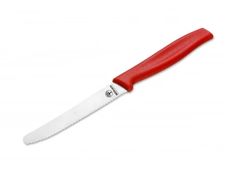 Серрейторний кухонний ніж Boker Sandwich Knife, червоний