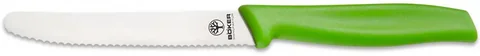 Серрейторний кухонний ніж Boker Sandwich Knife, зелений — фото 3