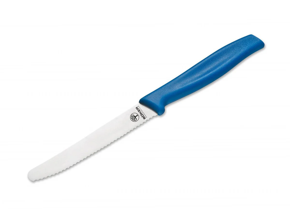 Серрейторний кухонний ніж Boker Sandwich Knife, синій