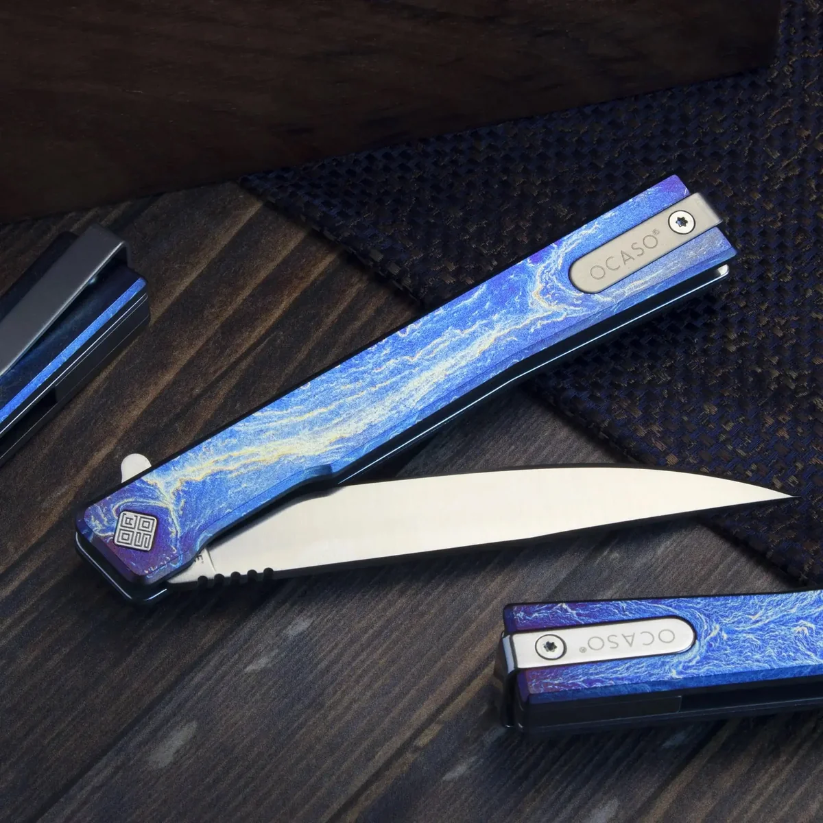 Ніж Ocaso "Solstice", Anodized titanium, Satin