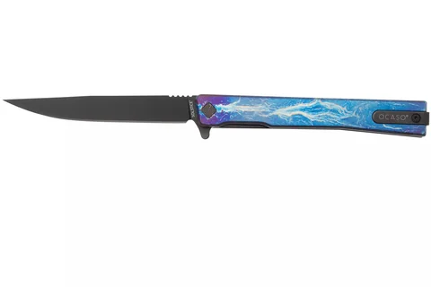 Ніж Ocaso "Solstice", Anodized titanium, Black — фото 2