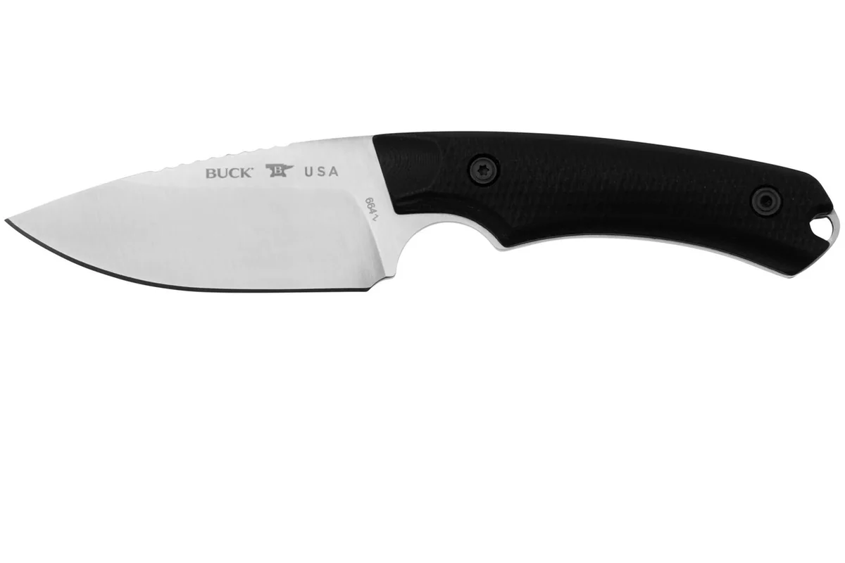 Ніж Buck "Alpha Hunter Elite", чорний