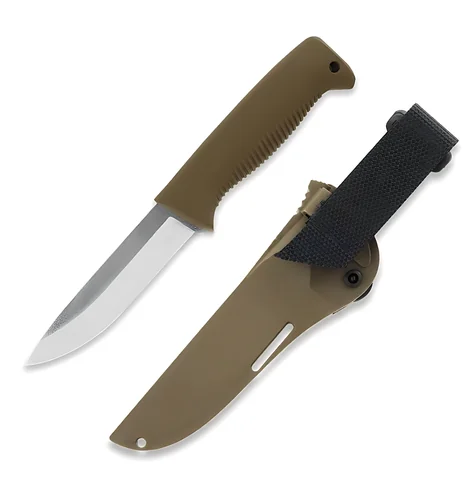 Ніж Peltonen M07 (N690), без покриття, coyote, coyote композитний чохол photo 3