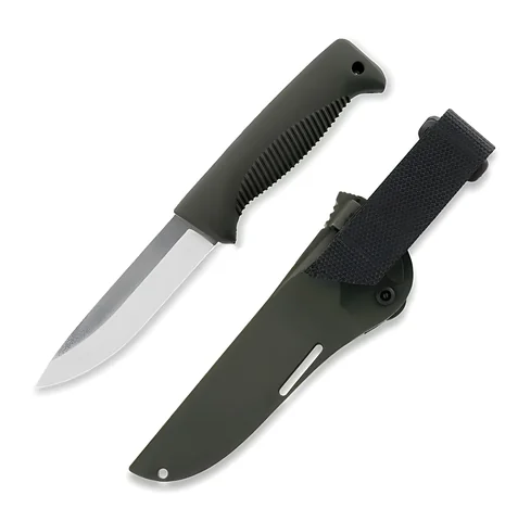 Ніж Peltonen M07 (N690), без покриття, хакі, хакі композитний чохол photo 2