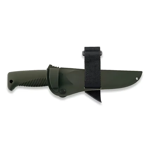 Ніж Peltonen M07 (N690), без покриття, хакі, хакі композитний чохол photo 3