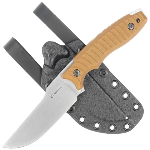 Ніж Maserin Leo, N690, G10, коричневий