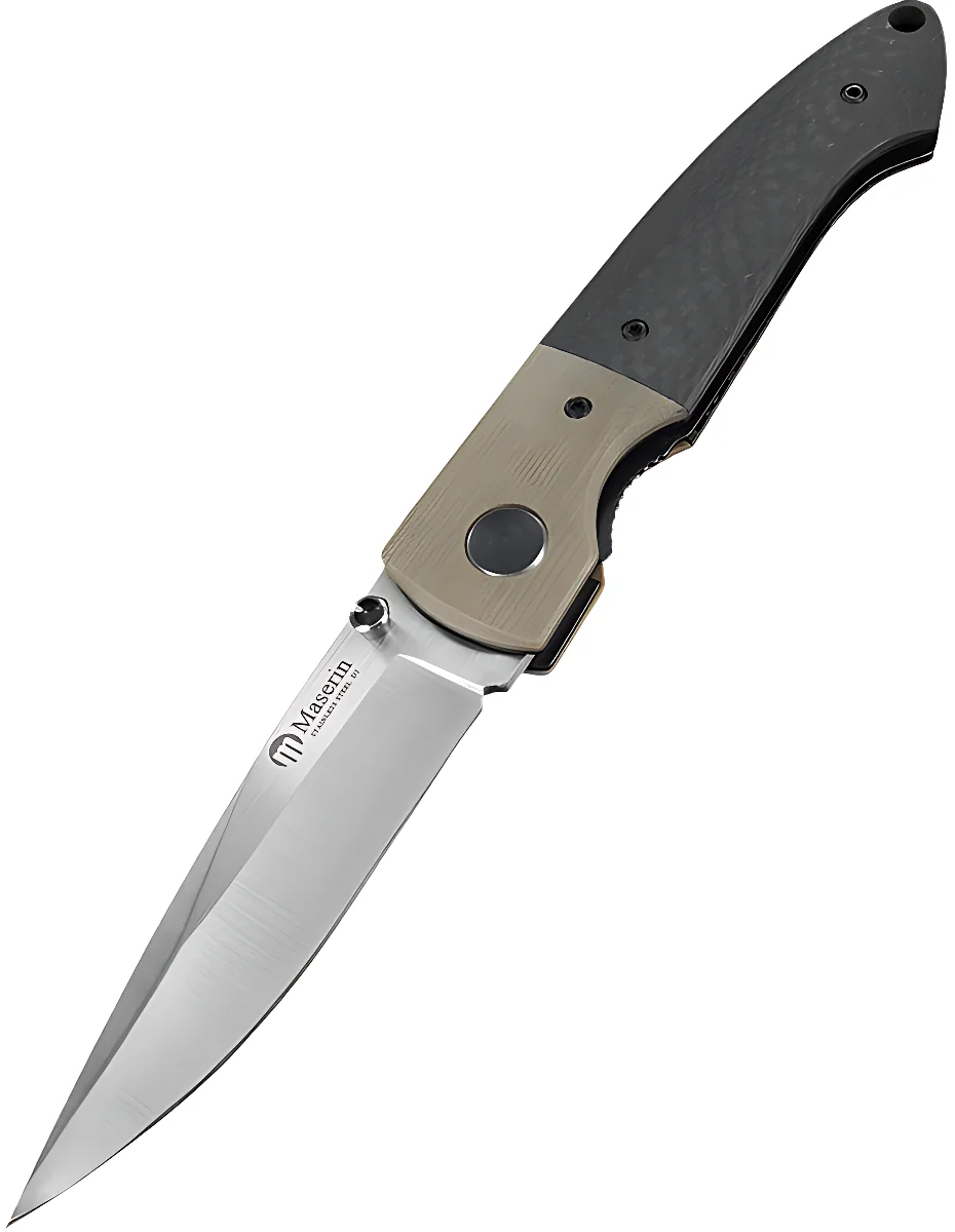 Ніж Maserin Explorer, D2, carbon fiber