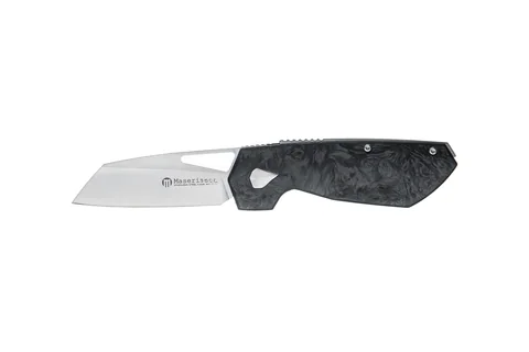 Ніж Maserin W2, M390, fat carbon, чорний