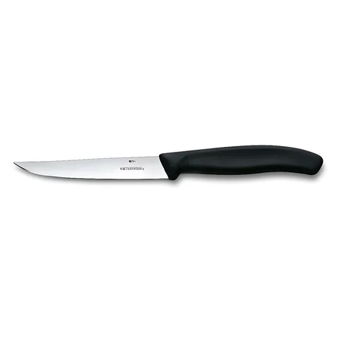 Ніж кухонний столовий Victorinox SwissClassic, 11 см, чорний